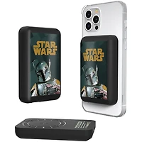 Keyscaper Boba Fett Star Wars Color Block Wireless Magnetic Powerbank