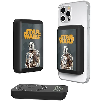 Keyscaper  The Mandalorian Color Block Wireless Magnetic Powerbank