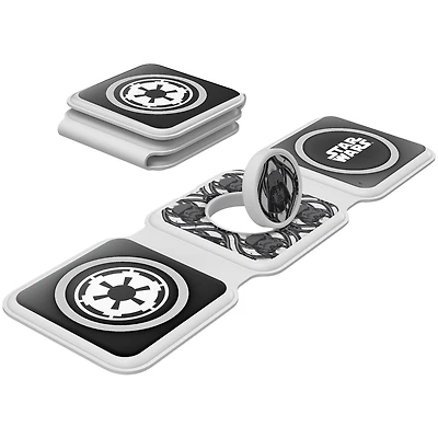 Keyscaper  Star Wars Dark Side Pattern 3-in-1 Foldable Charger