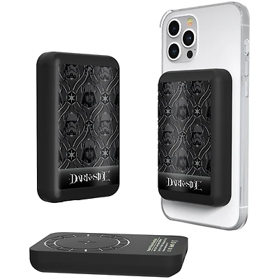 Keyscaper  Star Wars Dark Side Pattern Wireless Magnetic Powerbank
