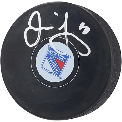 Jaromir Jagr New York Rangers Autographed Hockey Puck