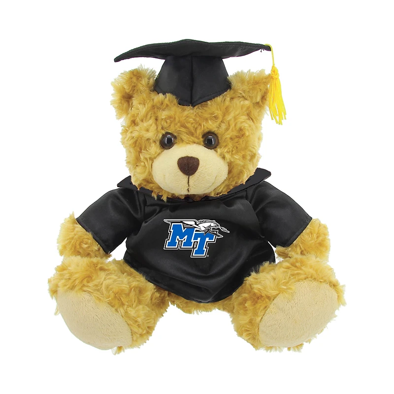 MTSU Blue Raiders 12'' Graduation Plush Bear
