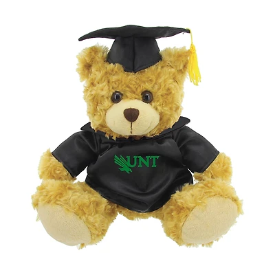 North Texas Mean Green 12'' Graduation Plush Bear
