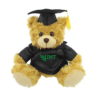 North Texas Mean Green 12'' Graduation Plush Bear