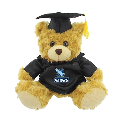 RWU Hawks 12'' Graduation Plush Bear
