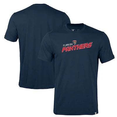 Men's Levelwear  Navy Florida Panthers Thrive Premier 2.0 Tri-Blend T-Shirt