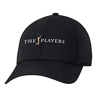 Men's THE PLAYERS  Ahead Black  Stratus Structured Ultimate Fit Adjustable Hat