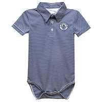 Infant Vive La Fete Navy Manchester City Polo Pencil Stripe Bodysuit