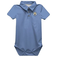 Infant Vive La Fete Sky Blue Manchester City Polo Bodysuit
