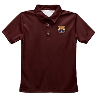 Youth Vive La Fete Maroon Barcelona Solid Polo