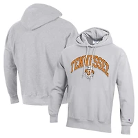 Men's Champion Heather Gray Tennessee Volunteers Vault Late Night Reverse Weave Pullover Hoodie
