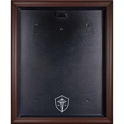 Seattle Sounders FC Brown Framed Team Logo Jersey Display Case