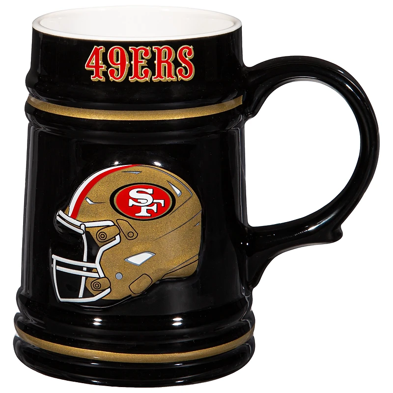 San Francisco 49ers 24oz. Ceramic Stein Cup with Gift Box