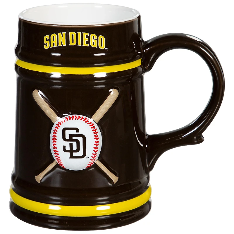 San Diego Padres 24oz. Ceramic Stein Cup with Gift Box