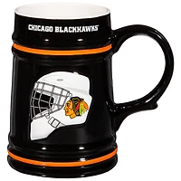 Chicago Blackhawks 24oz. Ceramic Stein Cup with Gift Box