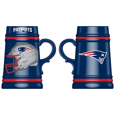 New England Patriots 24oz. Ceramic Stein Cup with Gift Box