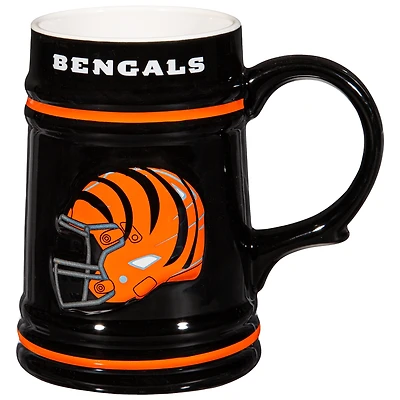 Cincinnati Bengals 24oz. Ceramic Stein Cup with Gift Box