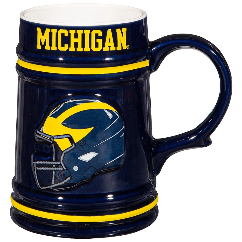 Michigan Wolverines 24oz. Ceramic Stein Cup with Gift Box
