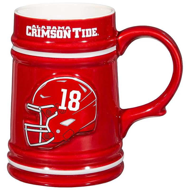 Alabama Crimson Tide 24oz. Ceramic Stein Cup with Gift Box