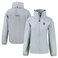Women's Cutter & Buck  Gray Tennessee Volunteers Vault Charter Eco Recycled Full-Zip Jacket
