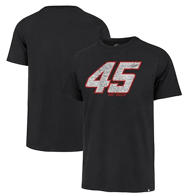 Men's '47 Black Tyler Reddick Driver Number Franklin T-Shirt