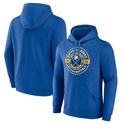 Men's Royal Buffalo Sabres Native Pullover Hoodie