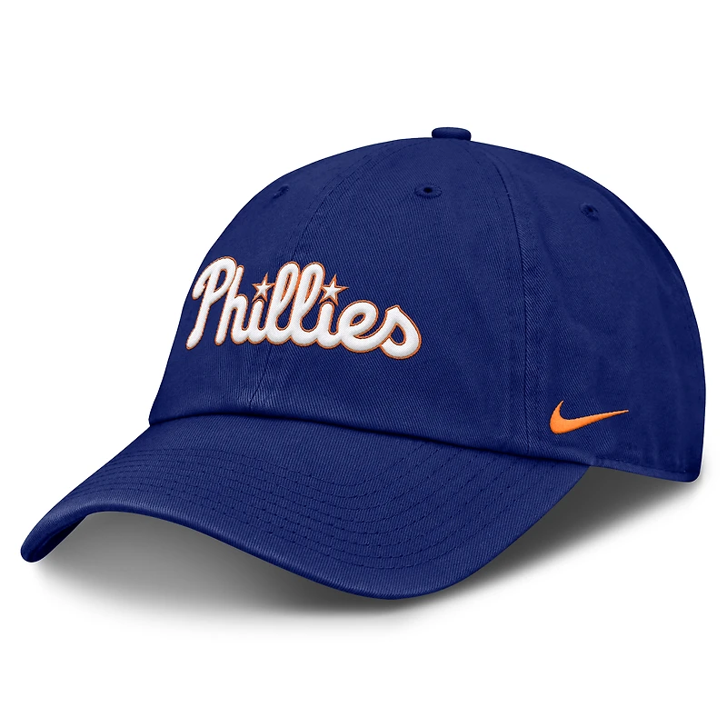 Men's Nike Deep Royal Philadelphia Phillies Club Adjustable Hat
