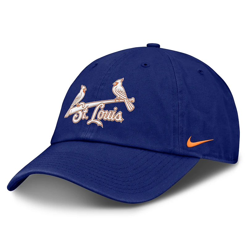 Men's Nike Deep Royal St. Louis Cardinals Club Adjustable Hat