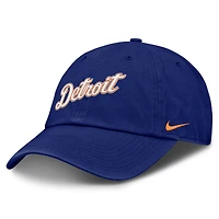 Men's Nike Deep Royal Detroit Tigers Club Adjustable Hat