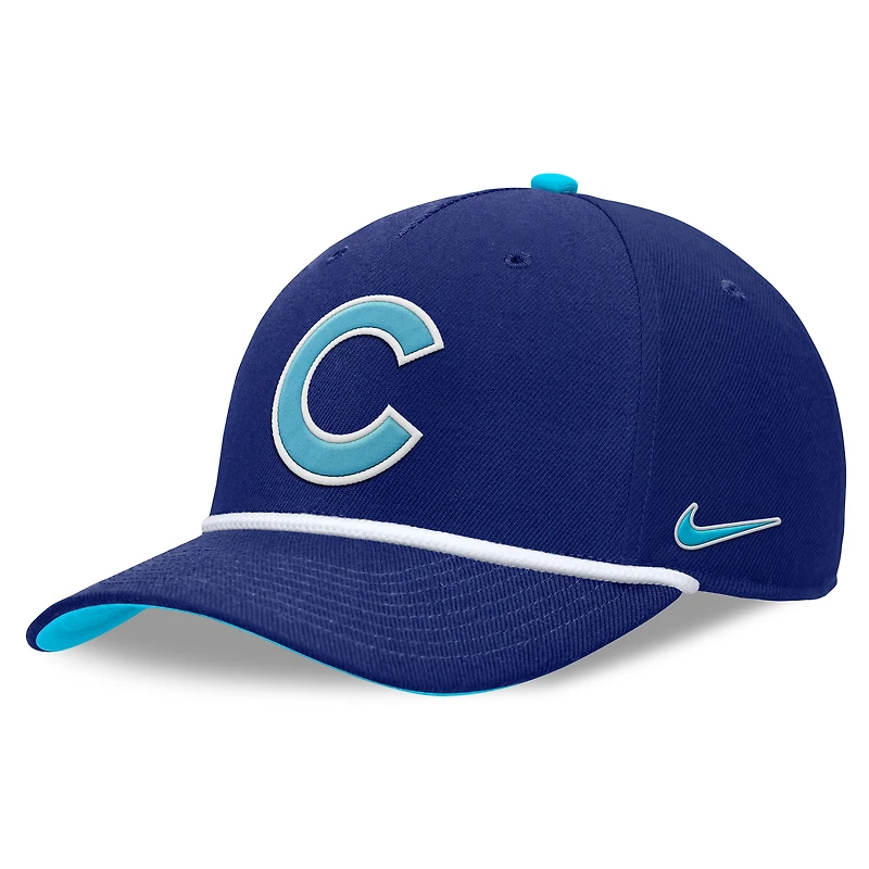 Men's Nike Royal Chicago Cubs Rise Adjustable Hat