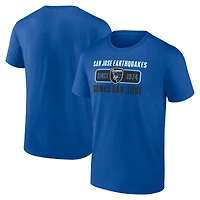 Men's Royal San Jose Earthquakes Hometown Collection Blind Side T-Shirt