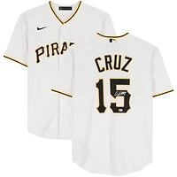 Oneil Cruz Pittsburgh Pirates Autographed White Nike Replica Jersey