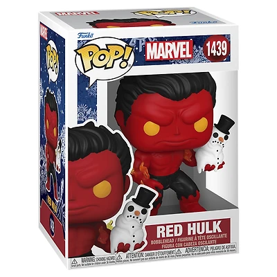Marvel #1439 Red Hulk Holiday Funko Pop! Vinyl Bobblehead