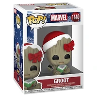 Guardians of the Galaxy #1440 Groot with Present Funko Pop! Vinyl Bobblehead