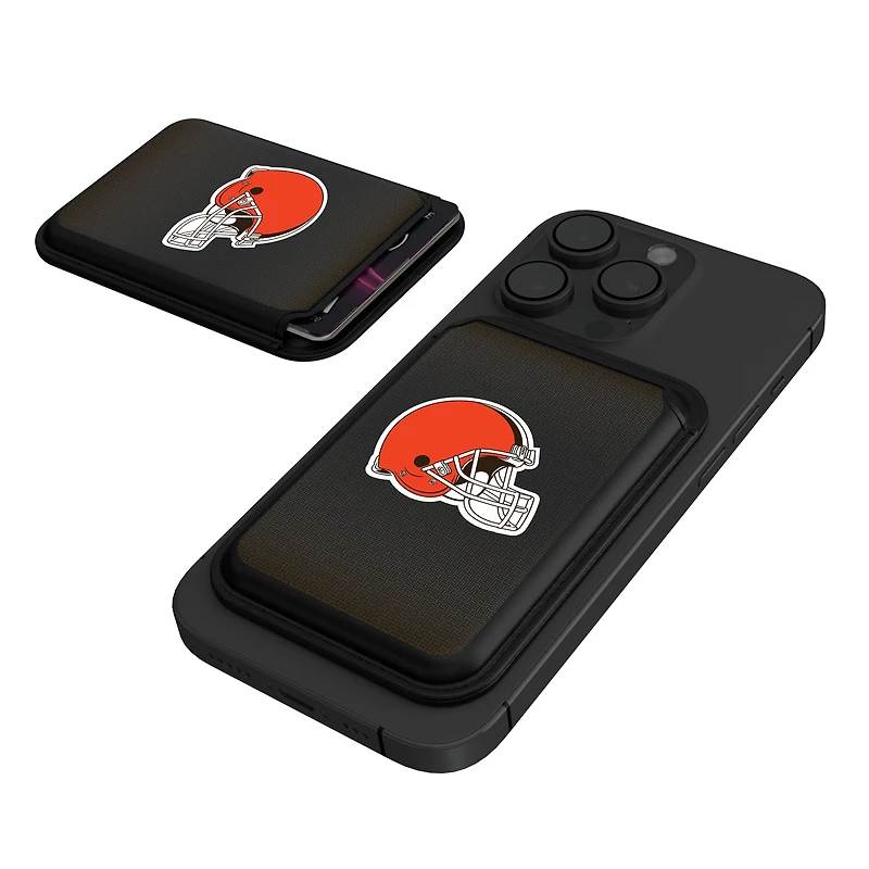 Keyscaper Cleveland Browns Magnetic Credit Card Wallet