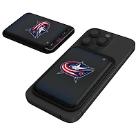 Keyscaper Columbus Blue Jackets Magnetic Credit Card Wallet