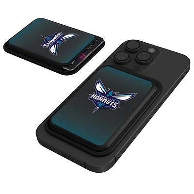 Keyscaper Charlotte Hornets Magnetic Credit Card Wallet