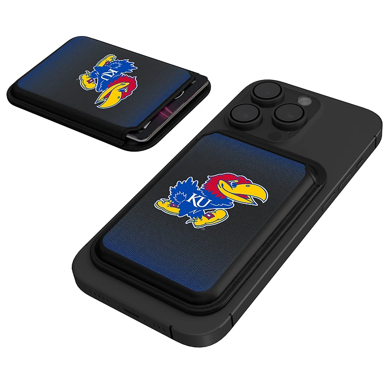 Keyscaper Kansas Jayhawks Magnetic Credit Card Wallet