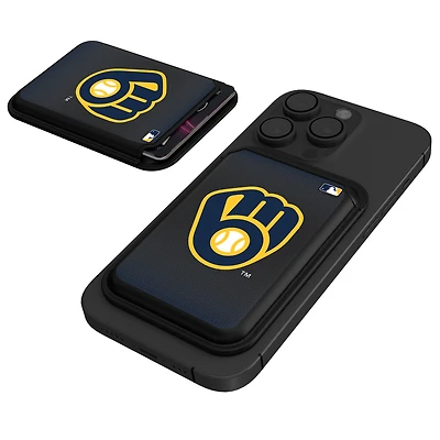 Keyscaper Milwaukee Brewers Magnetic Credit Card Wallet