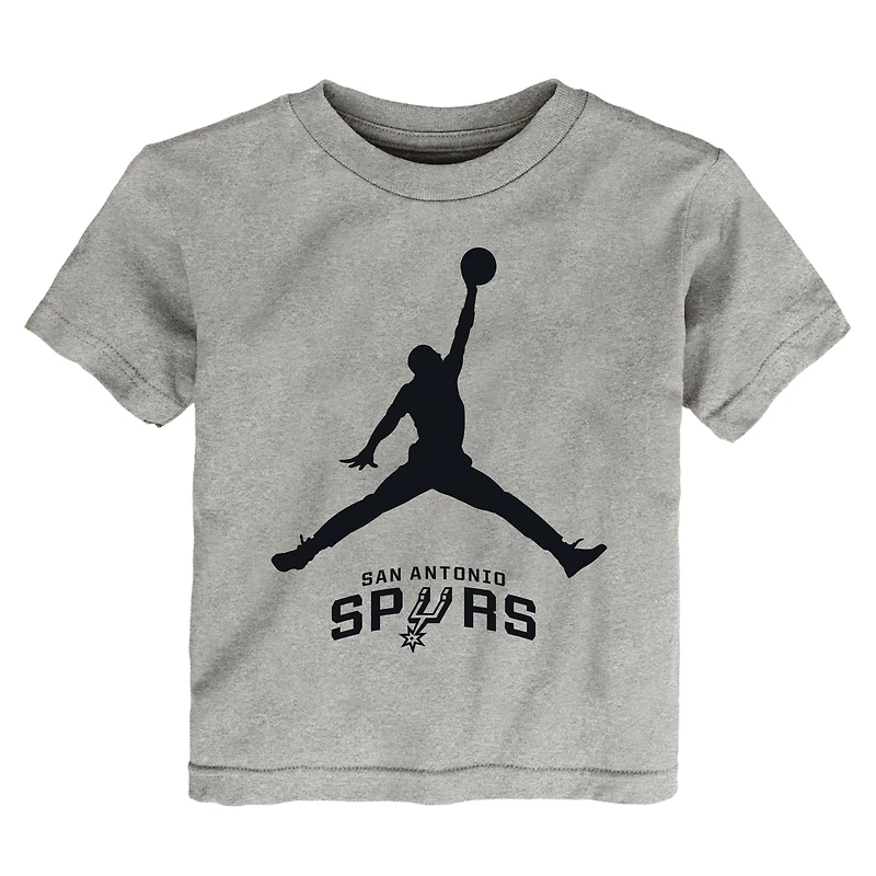 Toddler Jordan Brand Silver San Antonio Spurs Essential Jumpman T-Shirt