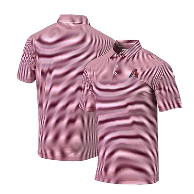 Men's Columbia Red Arizona Diamondbacks Omni-Wick Club Invite Polo