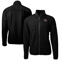 Men's Cutter & Buck  Black South Carolina Gamecocks Vault Cascade Eco Sherpa Fleece Full-Zip Jacket