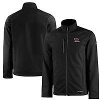 Men's Cutter & Buck  Black South Carolina Gamecocks Vault Evoke Eco Softshell Recycled Full-Zip Jacket