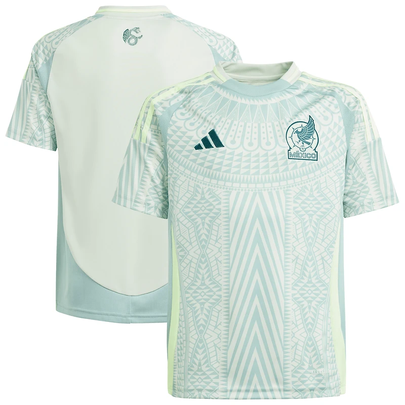 Youth adidas Green Mexico National Team 2024 Away Replica Jersey