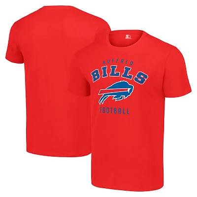 Men's Starter Red Buffalo Bills Logo T-Shirt