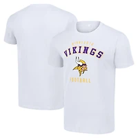 Men's Starter White Minnesota Vikings Logo T-Shirt