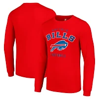 Men's Starter Red Buffalo Bills Long Sleeve T-Shirt