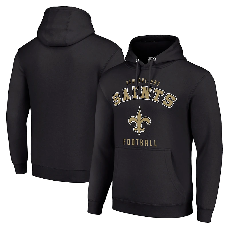 Unisex Starter New Orleans Saints Logo Pullover Hoodie