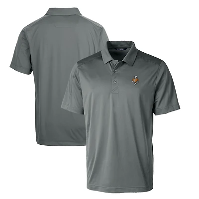 Men's Cutter & Buck Gray Tennessee Volunteers Big & Tall Prospect Textured Stretch DryTec Polo