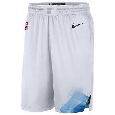 Men's Nike White Minnesota Timberwolves 2024/25 City Edition Swingman Shorts